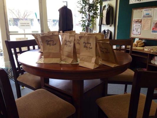 Who can resist a 50 cent mystery bag??