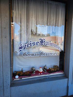 Window dressing at store