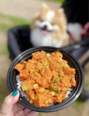 Spicy Tuna Poke Bowl ($17) - poke also available by the pound