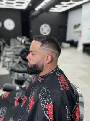 Skin fade line design