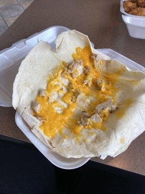 Don't get the chicken quesadilla