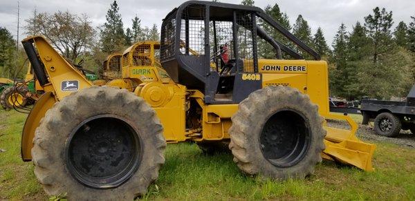 The skidder will go forward on flat surface only. Estimated cost of repairs $5,000.00 to $15,000.00