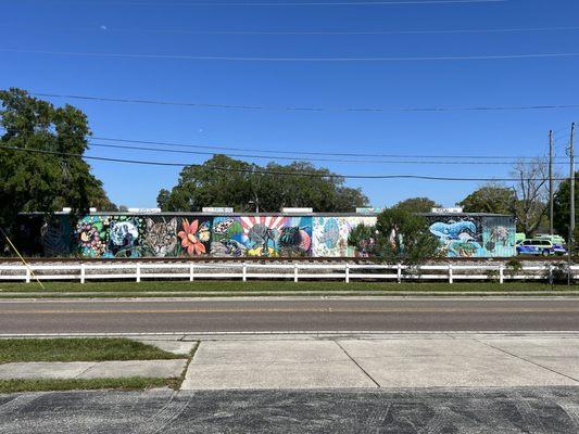 Honk4Love public art mural in Safety Harbor