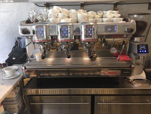 Authentic and first class Italian coffee and equipment!
