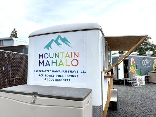 Mountain Shave ice stand