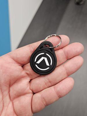Redeemed my points for a keychain with my player stats on it. Able to use this next time to link my stats!