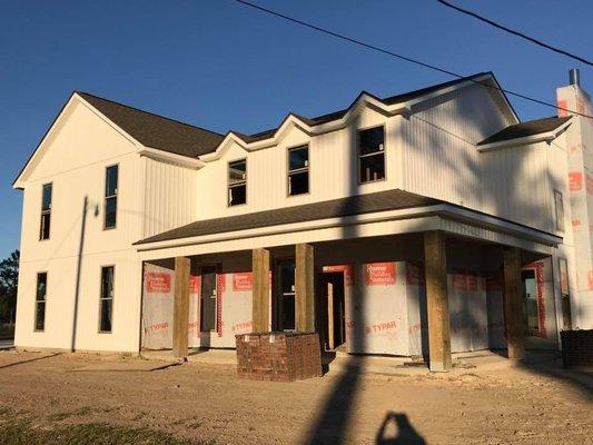 House going up for a customer!