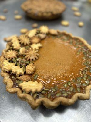 Chef Jen's pumpkin pie was a rage for Thanksgiving. Thanks a lot Chef.
