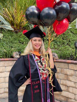 Class of 2020 Master of Science in Nursing: Healthcare Administration and Leadership Outstanding Graduate Award