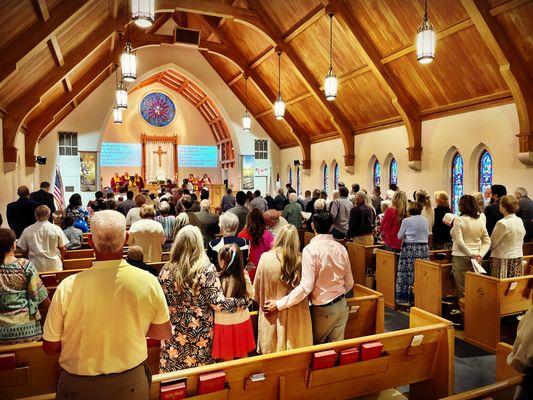 Biblical preaching and meaningful worship.