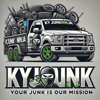 Our New KYJunkNinja CleanOut
Professionals LOGO.
