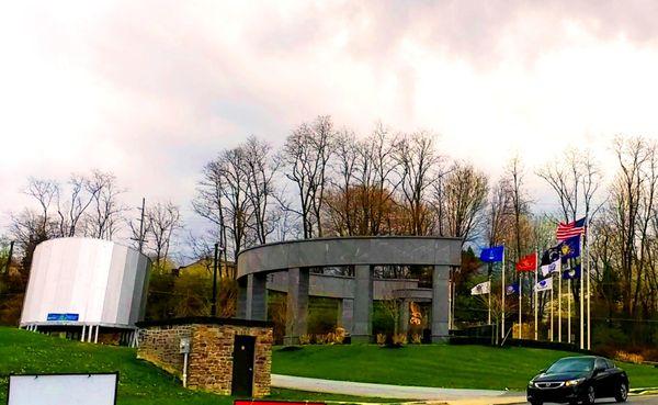 Delaware County Veterans Memorial in Newtown Square