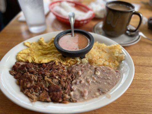 Carnitas & Eggs!!