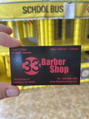 33's Barber Shop
