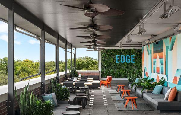 EDGE Rooftop Bar at Epicurean Hotel in Tampa, Florida