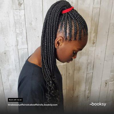 Updos cornrows ponytail