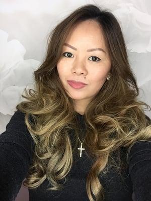 Ombré and balayage (I think that's how you spell it) by Ashley
