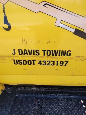 J Davis Towing