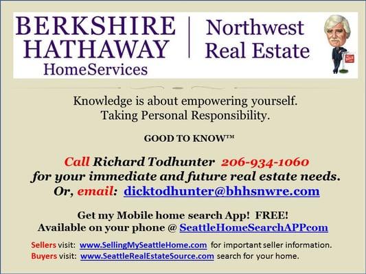 Get your FREE Mobile Phone Home App at SeattleHomeSearchAPP.com