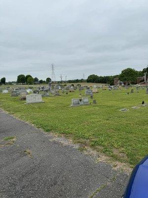 Another's overview of cemetery!
