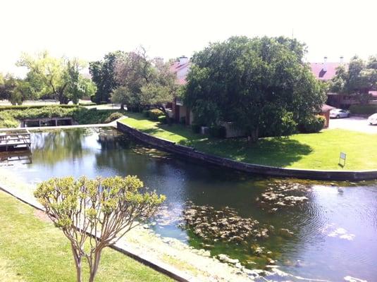 View from our balcony