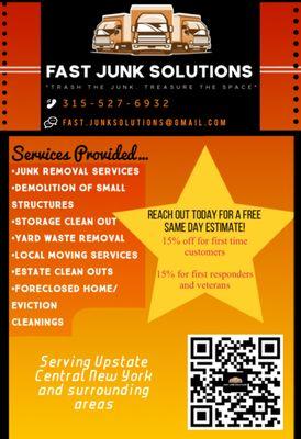 Fast Junk Solutions