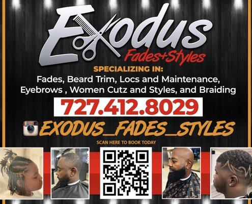 Exodus Fades and Styles