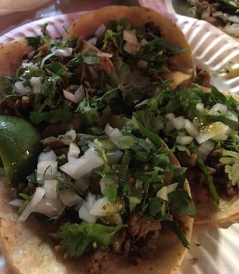 Carne asada tacos at 2am - im just done son lol