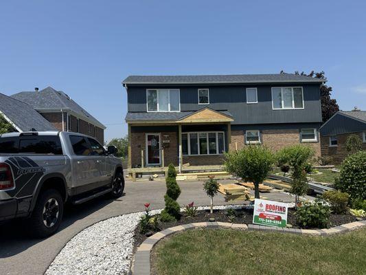 Building a front porch deck