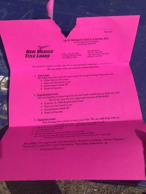 These idiot loan sharks constantly blowing me up with junk mail