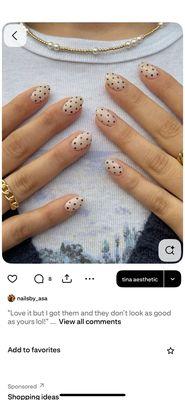 what i wanted for my nails