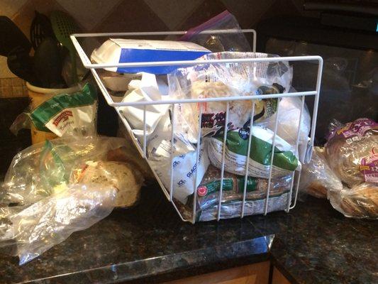 He promised he would be right back.