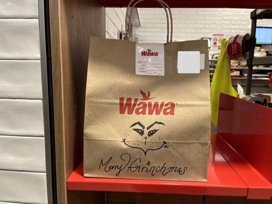 Pick-up order--what a cute doodle!