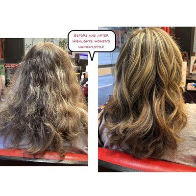 Highlights,women's haircuts,style