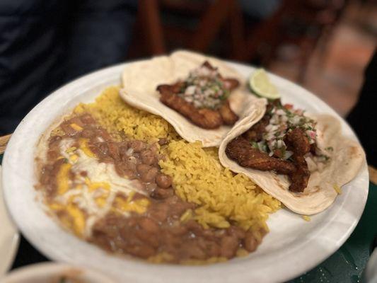 El Tio Tacos (Shrimp and Steak)