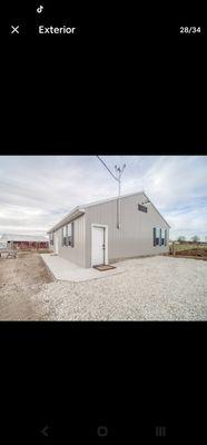 We did  land clearing,  concrete,  and Installations of buildings