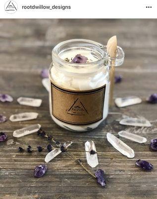 Lavender & amethyst infused body butter