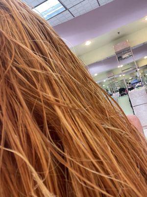 Start bleaching process