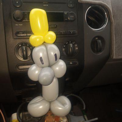 Twisted balloon penguin