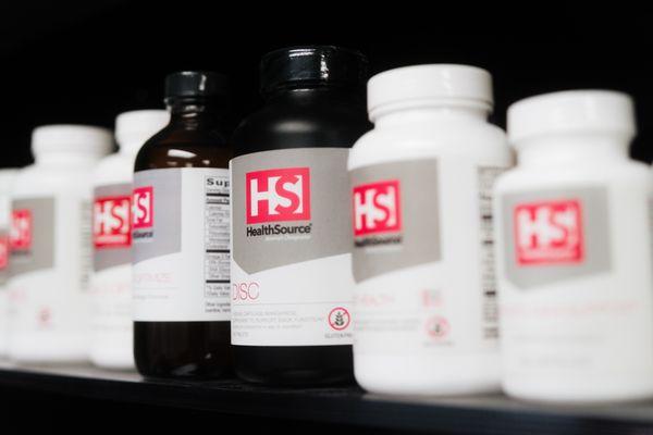 HealthSource proprietary supplements