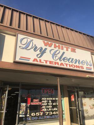 White Dry Clean