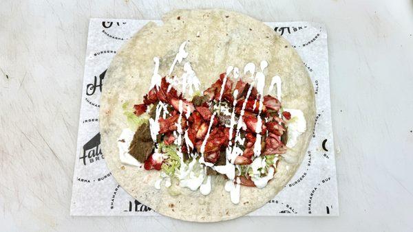 Chicken shawarma. Real pictures. Real food. Fresh food. Affordable food .