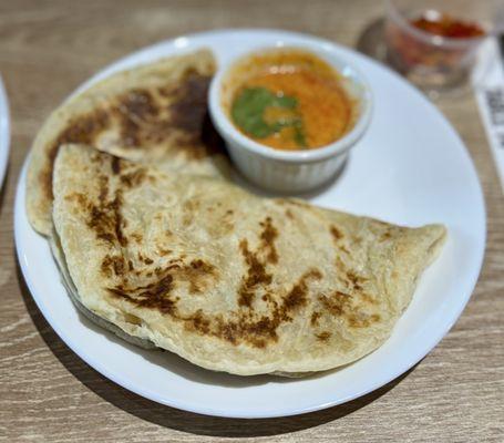 Roti with curry