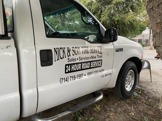 Nick and son tire service