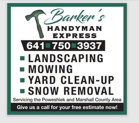 Barkers Handyman Express