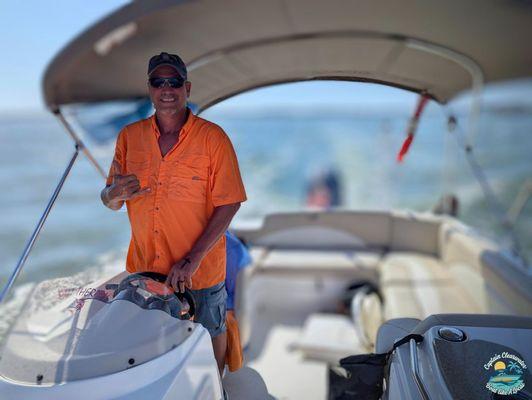 Discover Clearwater by water: private charters, sandbar days, and sunset adventures with a veteran USCG Master Captain.