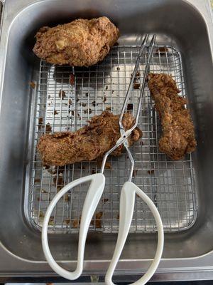 Fried ribs, try them