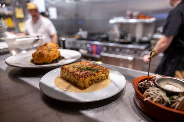 Upscale Comfort Food.