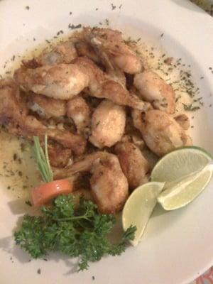 Frog Legs in Garlic Sauce