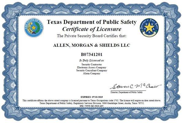 Allen, Morgan & Shields